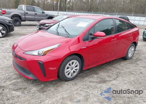 2022 Toyota Prius Le from USA, damaged, VIN JTDKAMFU9N3182617